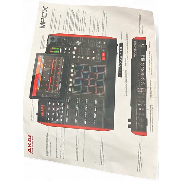 Used Akai Professional MPC X MIDI Controller