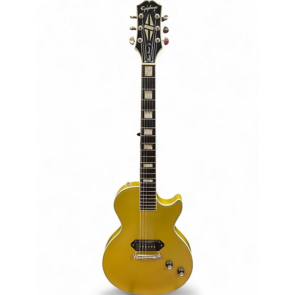 Used Epiphone Jared James Nichols Old Glory Gold Solid Body Electric Guitar