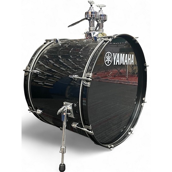 Used Yamaha 5 Piece Rydeen Black Sparkle Drum Kit