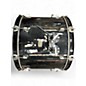 Used Yamaha 5 Piece Rydeen Black Sparkle Drum Kit