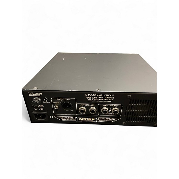 Used MESA/Boogie M-PULSE WALKABOUT HEAD Bass Amp Head