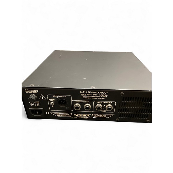 Used MESA/Boogie M-PULSE WALKABOUT HEAD Bass Amp Head