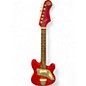 Used Vernon Bruno POLARIS Red Solid Body Electric Guitar thumbnail