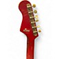 Used Vernon Bruno POLARIS Red Solid Body Electric Guitar