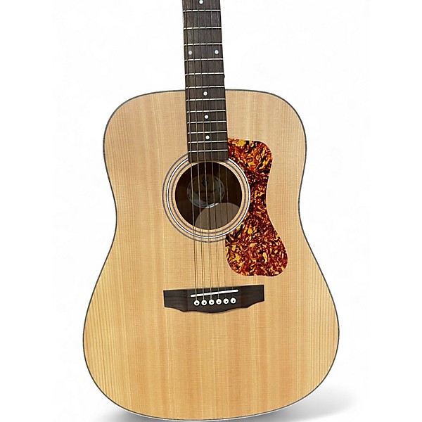 Used Guild D-240E Natural Acoustic Electric Guitar