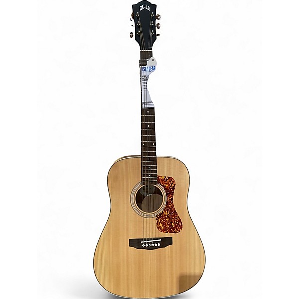 Used Guild D-240E Natural Acoustic Electric Guitar