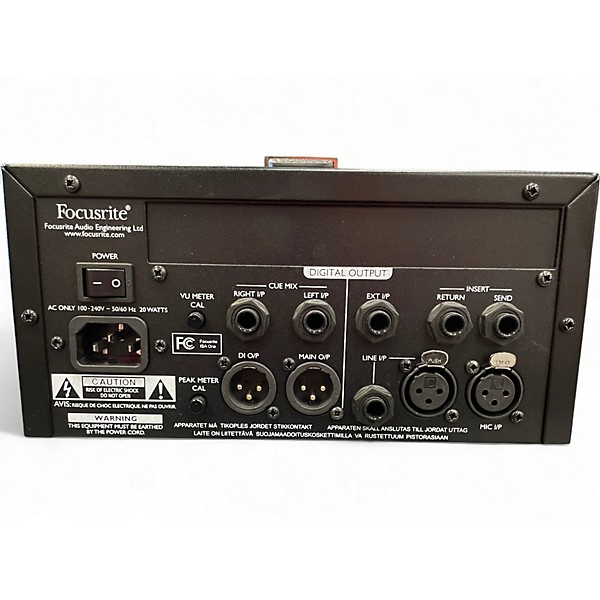 Used Focusrite ISA One Analogue Microphone Preamp