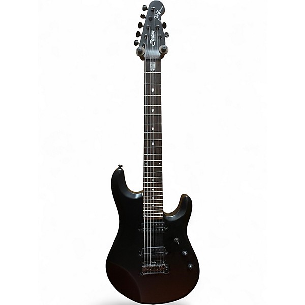 Used Sterling by Music Man John Petrucci JP60 Stealth Black Solid Body Electric Guitar