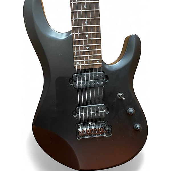 Used Sterling by Music Man John Petrucci JP60 Stealth Black Solid Body Electric Guitar