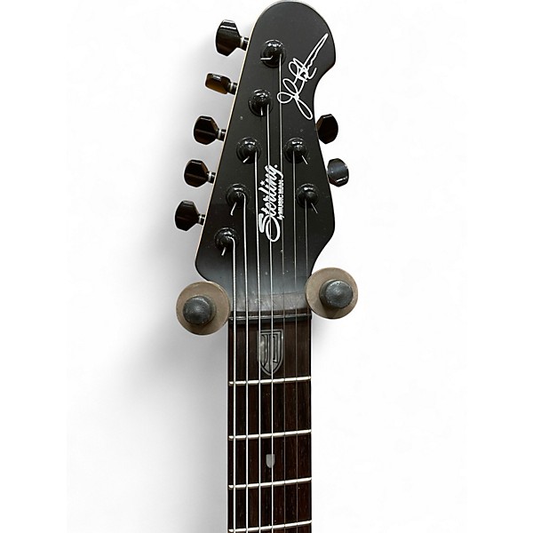 Used Sterling by Music Man John Petrucci JP60 Stealth Black Solid Body Electric Guitar