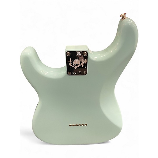 Used 2023 Fender Tom Delonge Signature Stratocaster Sonic Blue Solid Body Electric Guitar