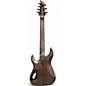 Used Schecter Guitar Research Omen Elite 7 Charcoal Solid Body Electric Guitar