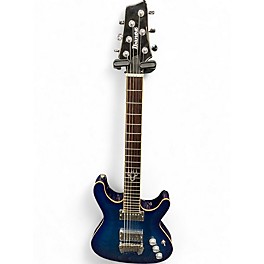 Used Ibanez SZ520 Trans Blue Solid Body Electric Guitar