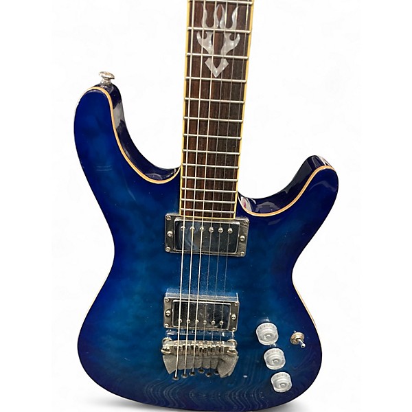 Used Ibanez SZ520 Trans Blue Solid Body Electric Guitar
