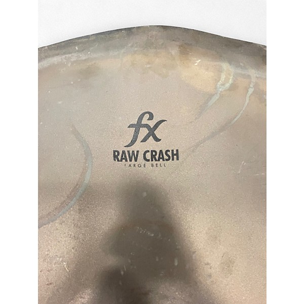 Used Zildjian 22in fx raw crash Cymbal