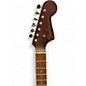 Used Fender Newporter Player Maroon Acoustic Electric Guitar