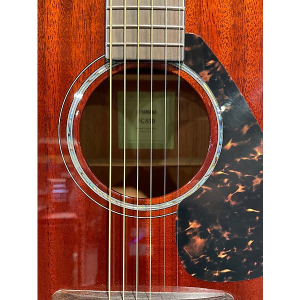 Used Yamaha FG850 Natural Acoustic Guitar Natural | Guitar Center