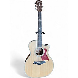 Used Taylor 414CE Natural Acoustic Electric Guitar