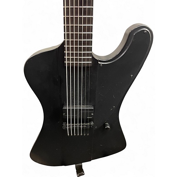 Used ESP LTD PHOENIX-7 BARITONE BLACK METAL MATTE BLACK Solid Body Electric Guitar