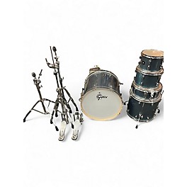 Used Gretsch Drums 5 Piece Energy Sparkle Blue Drum Kit
