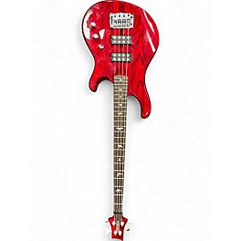 Used PRS SE KINGFISHER CHERRY Electric Bass Guitar