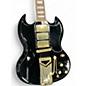 Used Gibson SGS3 With Sideways Vibrola Black Solid Body Electric Guitar