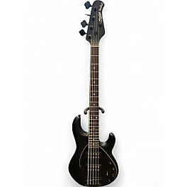Used 2022 Sterling by Music Man Ray35 5 String BLACK Electric Bass Guitar