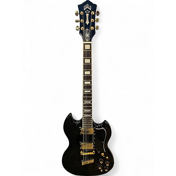 Used 2023 Guild POLARA KIM THAYIL  BLACK Solid Body Electric Guitar