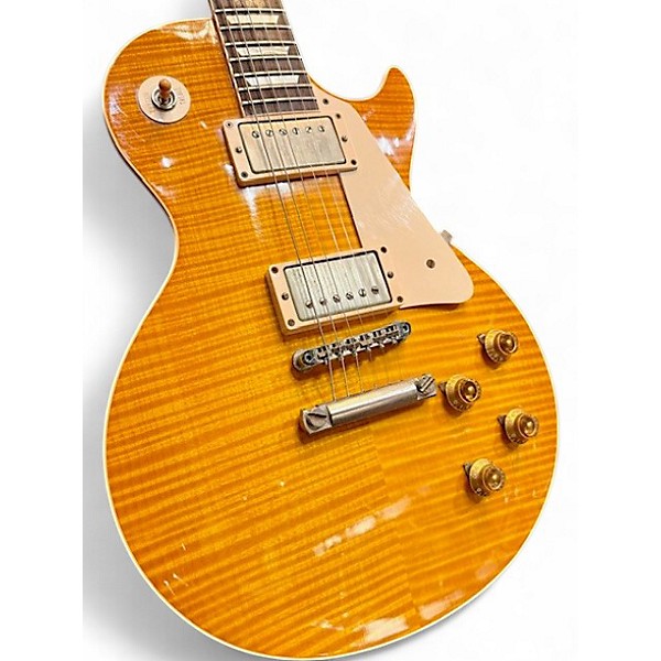 Used 2010 Gibson LPR9 1959 Les Paul VOS Lemonburst Solid Body Electric Guitar