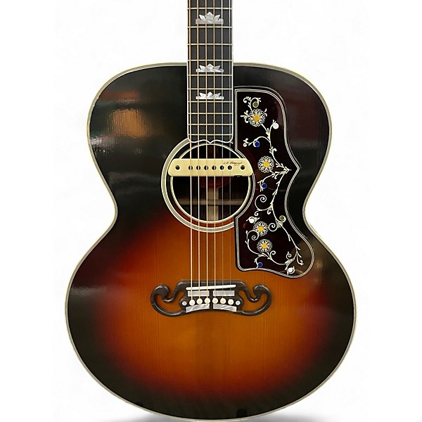 Used Gibson SJ200 PRE WAR 2 Color Sunburst Acoustic Electric Guitar