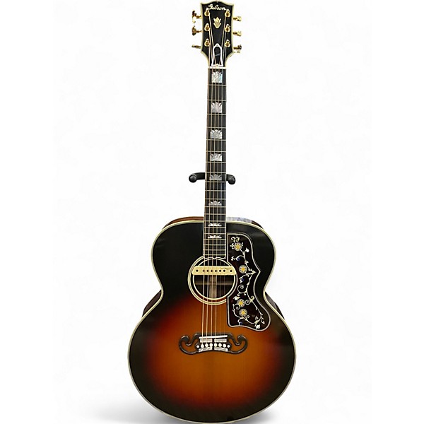 Used Gibson SJ200 PRE WAR 2 Color Sunburst Acoustic Electric Guitar