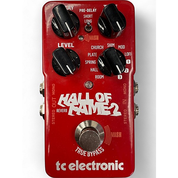Used TC Electronic Hall Of Fame 2 Reverb Effect Pedal