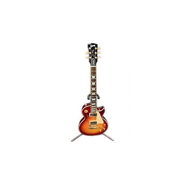 Used Gibson Les Paul Standard 1950S Neck Cherry Sunburst Solid Body Electric Guitar