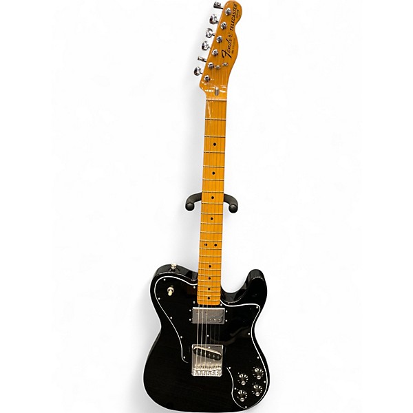 Used Fender American Vintage II 1977 Telecaster Black Solid Body Electric Guitar