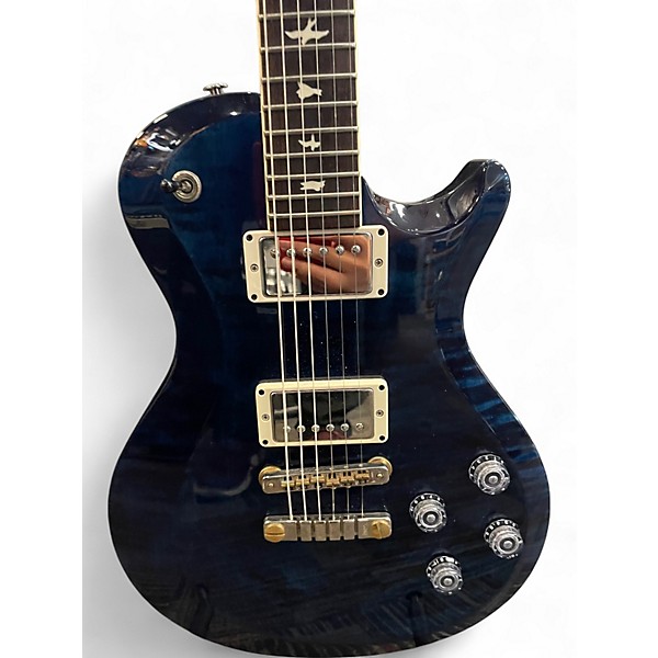 Used PRS S2 McCarty 594 Singlecut Faded Gray Black Blue Burst Solid Body Electric Guitar