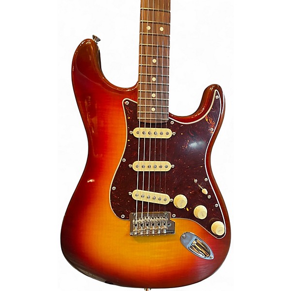 Used 2024 Fender 70th Anniversary American Professional II Stratocaster Comet Burst Solid Body Electric Guitar