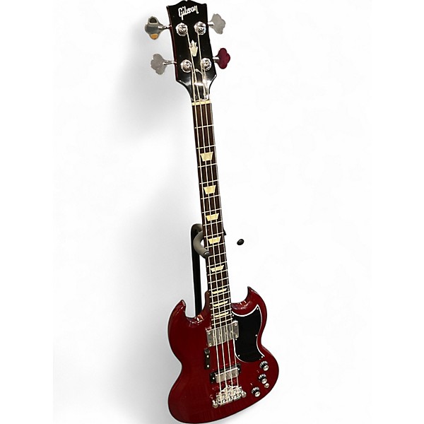 Used 2021 Gibson EB0 Cherry Electric Bass Guitar