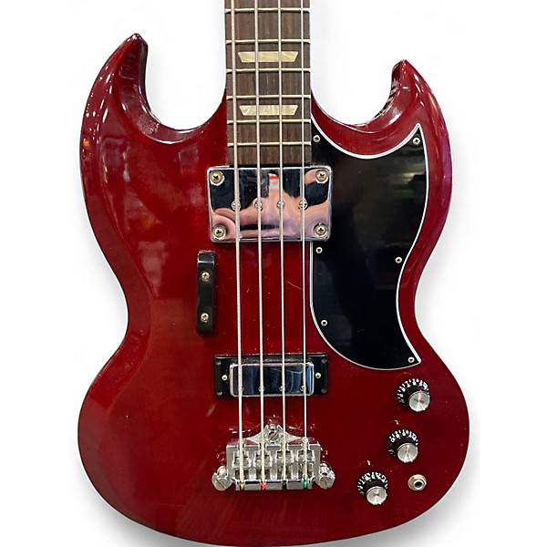 Used 2021 Gibson EB0 Cherry Electric Bass Guitar