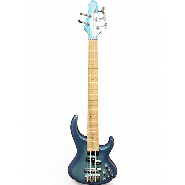 Used MTD KINGSTON LK5 Blue Electric Bass Guitar