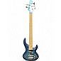 Used MTD KINGSTON LK5 Blue Electric Bass Guitar