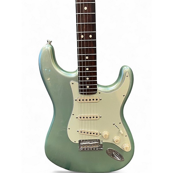 Used Fender American Professional II Stratocaster Mystic surf green Solid Body Electric Guitar