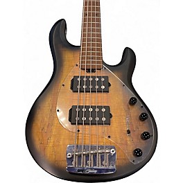 Used Sterling by Music Man StingRay 5 RAY35 HH Natural Electric Bass Guitar