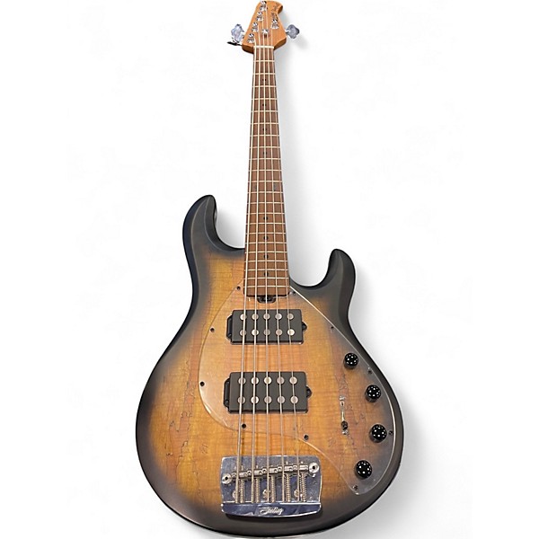 Used Sterling by Music Man StingRay 5 RAY35 HH Natural Electric Bass Guitar