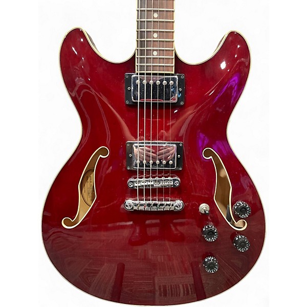 Used Ibanez AS73 Artcore Cherry Hollow Body Electric Guitar