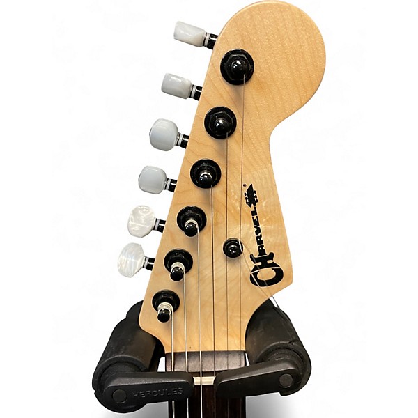 Used Charvel Jake E Lee Signature Pearl White Solid Body Electric Guitar