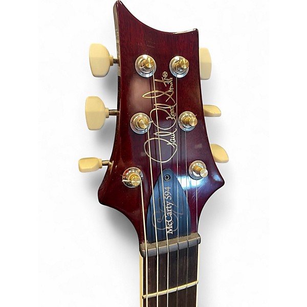 Used 2024 PRS S2 McCarty 594 Vintage Cherry Solid Body Electric Guitar