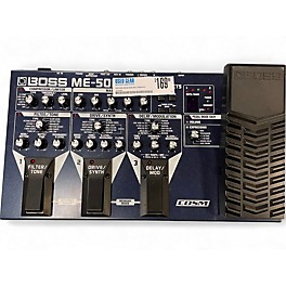 Used BOSS ME50B Bass Multi Bass Effect Pedal