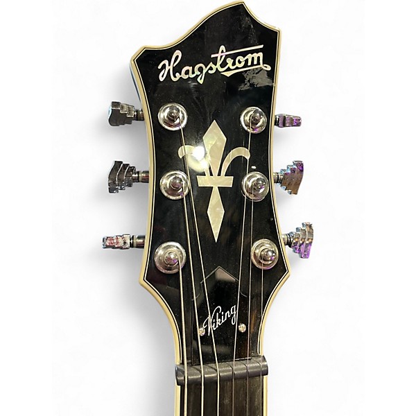 Used Hagstrom Viking  Vintage Sunburst Hollow Body Electric Guitar