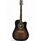 Used Dean St. Augustine Dreadnought Cutaway BLACK BURST Acoustic Electric Guitar