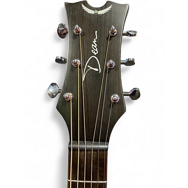 Used Dean St. Augustine Dreadnought Cutaway BLACK BURST Acoustic Electric Guitar